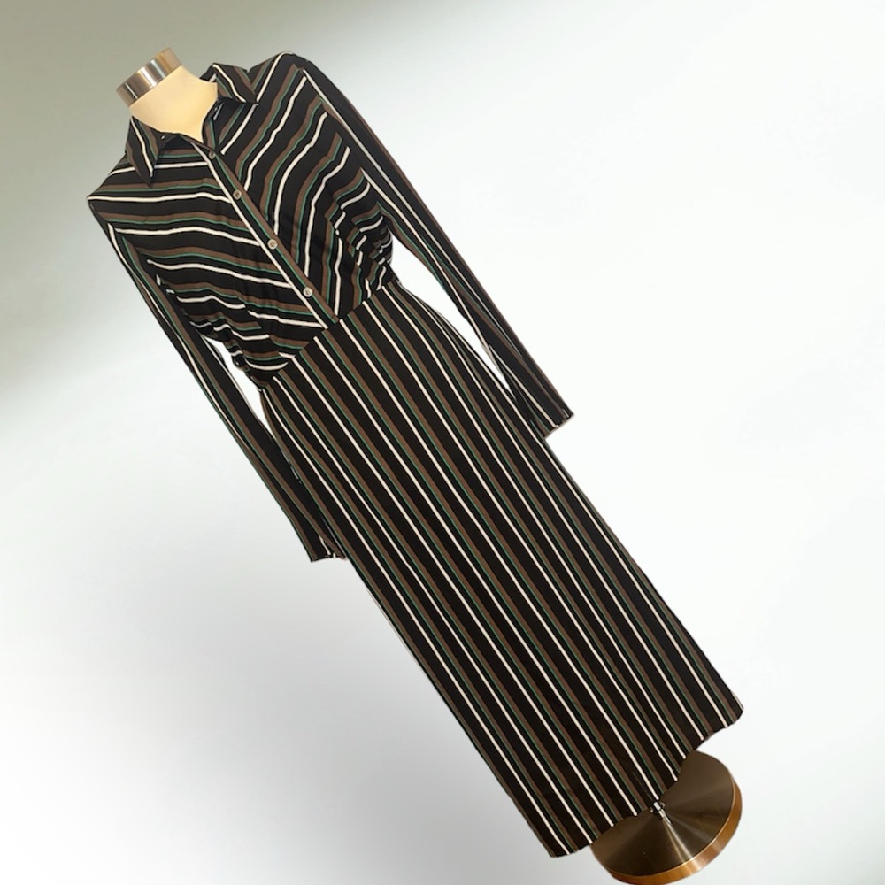 Abound Floor length striped dress
